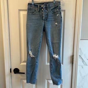 Lucky brand Bridgette high rise crop jeans